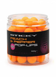 Sticky Baits Pepper & Peach Pop-Ups